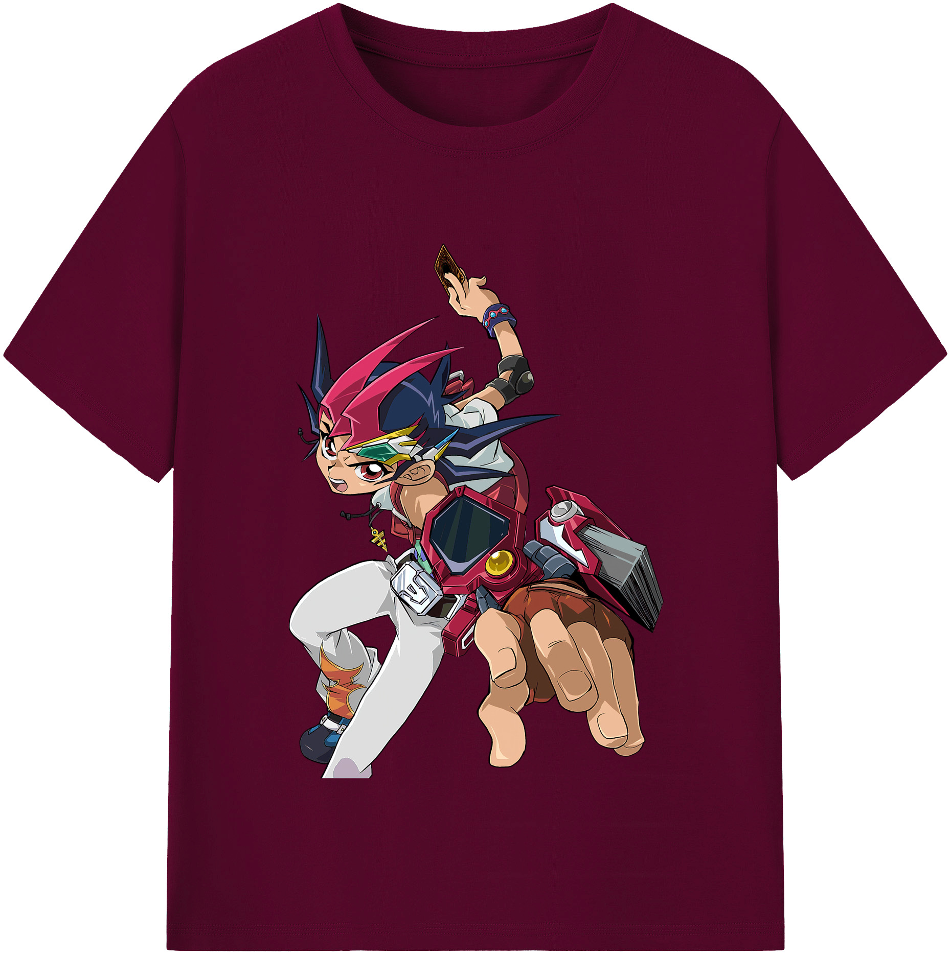 （画像用） 遊☆戯☆王 Yu-Gi-Oh! レディースカジュアルプリントTシャツ（綿100％）